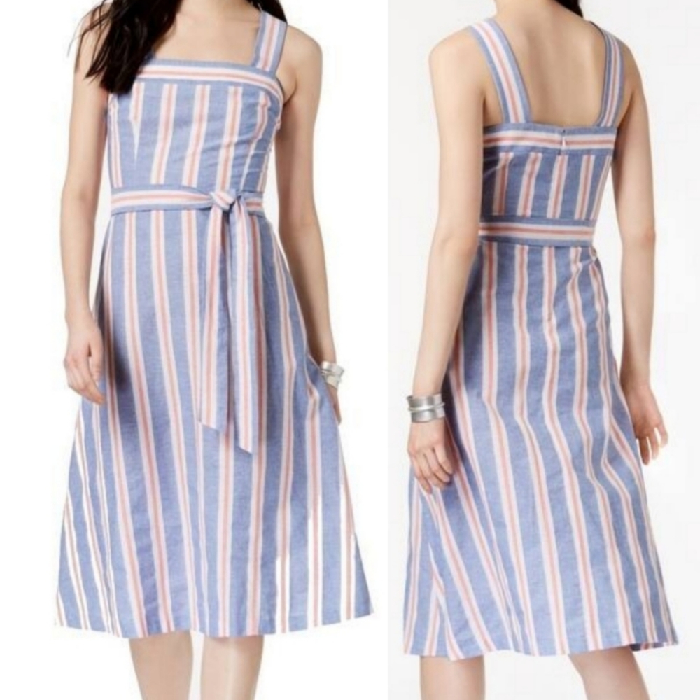 NWOT Fit+Flare Belted Dress by Nine West